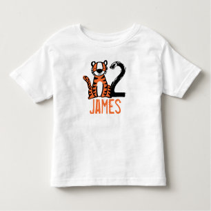 Camiseta De Bebé Personalizado Cute Tiger