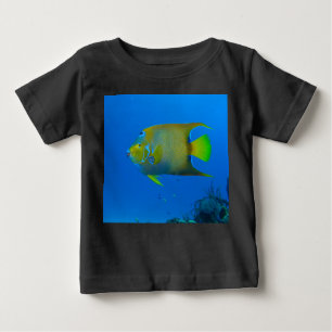 Camiseta De Bebé Personalizado De Bañada De Peces Personaliza Desti