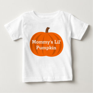 Camiseta De Bebé Personalizado de bebé de Halloween con calabaza de