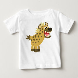 Camiseta De Bebé Personalizado de cacareo suave Hyena Baby T-Shirt