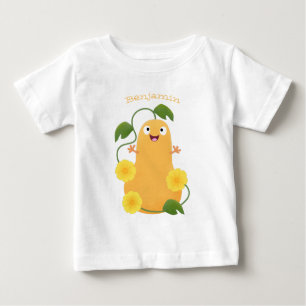 Camiseta De Bebé Personalizado de calabaza de calabaza de marihuana