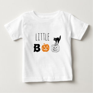 Camiseta De Bebé Personalizado de calabaza de naranja de Little Boo