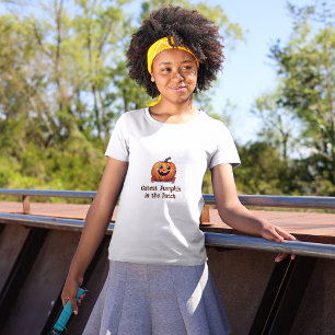 Camiseta De Bebé Personalizado de calabaza más lindo Naranja de Hal