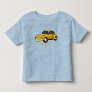 Camiseta De Bebé Personalizado de coche clásico