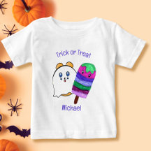 Personalizado de felpa dulce de Halloween para niñ