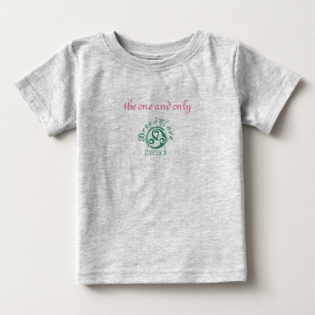 Camiseta De Bebé personalizado de maddie (Anverso)
