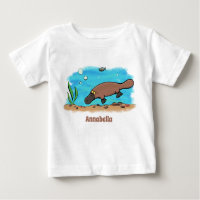 Personalizado de natación de Platypus Cute