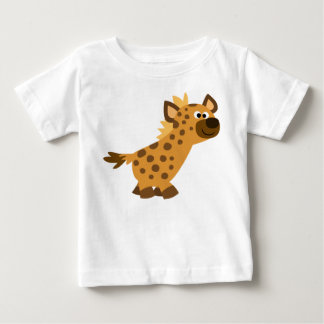 Camiseta De Bebé Personalizado de paseo suave Hyena Baby T-Shirt
