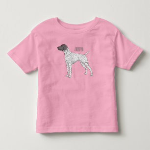 Camiseta De Bebé Personalizado de perro puntero de Shorthal alemán