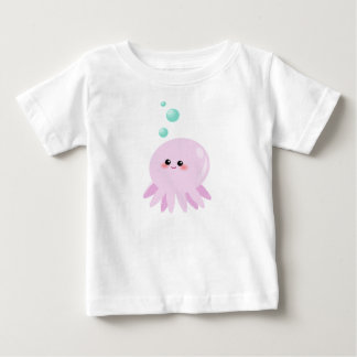 Camiseta De Bebé Personalizado de pulpo cutáneo