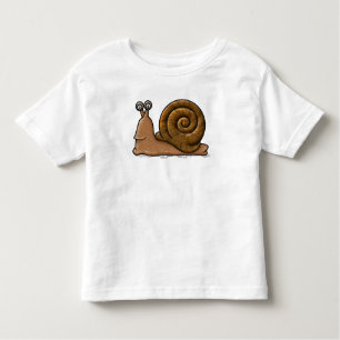 Camiseta De Bebé Personalizado de Snail