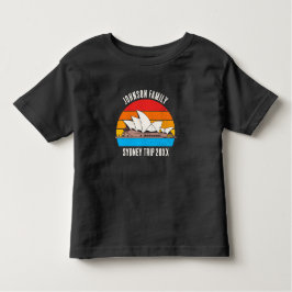 Camiseta De Bebé Personalizado de viaje a la ópera de Australia en