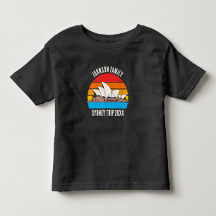 Camiseta De Bebé Personalizado de viaje a la ópera de Australia en 