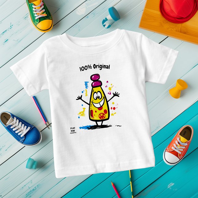 Camiseta De Bebé Personalizado del agitador de sal juguetón - Diver (Subido por el creador)