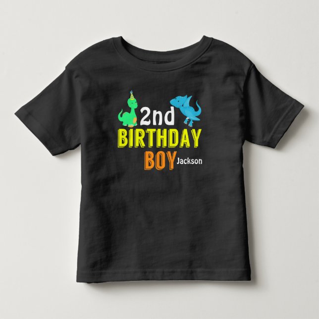Camiseta De Bebé Personalizado del niño Fiesta de cumpleaños de Gua (Anverso)