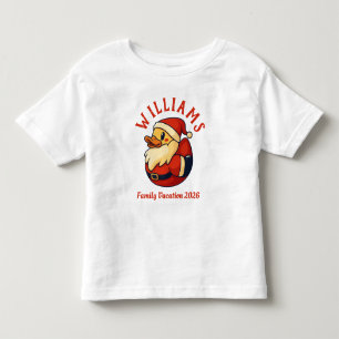 Camiseta De Bebé Personalizado del pato de Santa - Navidades divert