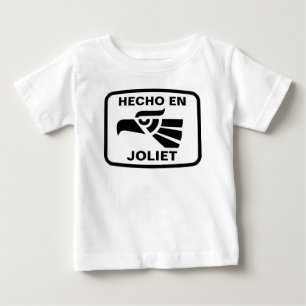 Camiseta De Bebé Personalizado del personalizado del en Joliet de