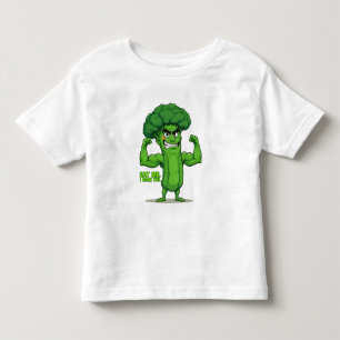 Camiseta De Bebé Personalizado divertida de Broccoli, Strand Veggie