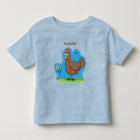 Personalizado divertido de pollo rústico y caprich