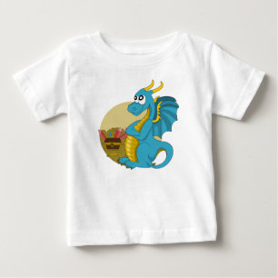 Camiseta De Bebé Personalizado dragon T-Shirt