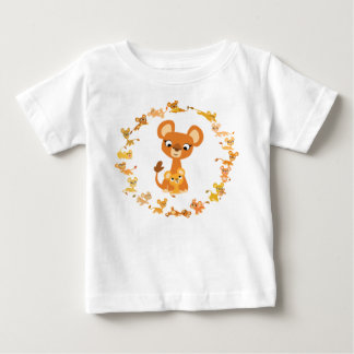Camiseta De Bebé Personalizado educada Lionesses Mandala Baby T-Shi