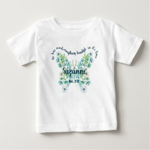 Camiseta De Bebé Personalizado él ha hecho todo hermoso