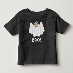 Camiseta De Bebé Personalizado foto fantasma fantasma asustadizo Fe
