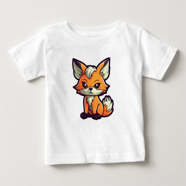 CAMISETA DE BEBÉ PERSONALIZADO FOX (Anverso)