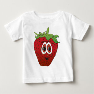 Camiseta De Bebé Personalizado Fresa II
