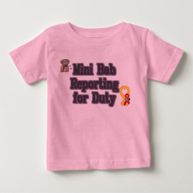 Camiseta De Bebé Personalizado hecho para Rebecca (Anverso)