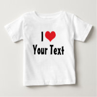 Personalizado I Love T-Shirt