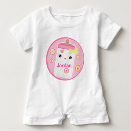 Camiseta De Bebé Personalizado Kawaii Bebé Chica Bebé Romper