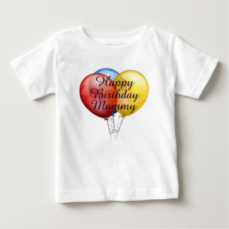 Camiseta De Bebé Personalizado lindo Feliz cumpleaños, mamá bebé ca