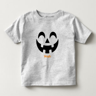 Camiseta De Bebé Personalizado lindo Halloween Jack O' Lantern