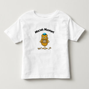 Camiseta De Bebé Personalizado Matzah Monster Passover T-Shirt