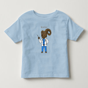 Camiseta De Bebé Personalizado médica ilustracion de ovino de Bigh