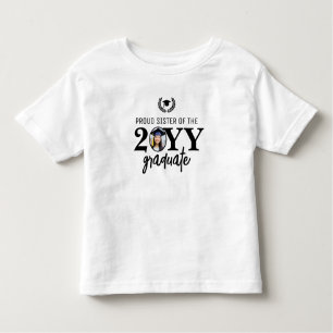Camiseta De Bebé Personalizado moderna Orgullosa hermana del padre