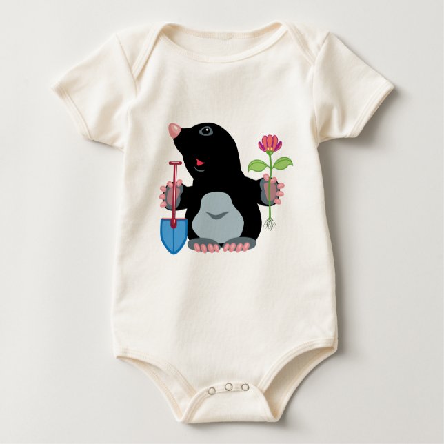 Camiseta De Bebé personalizado mole (Anverso)