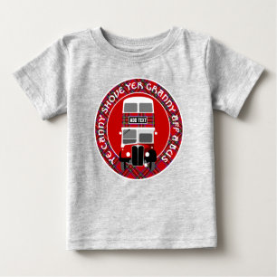 Camiseta De Bebé Personalizado Personaliza la camiseta del bebé del