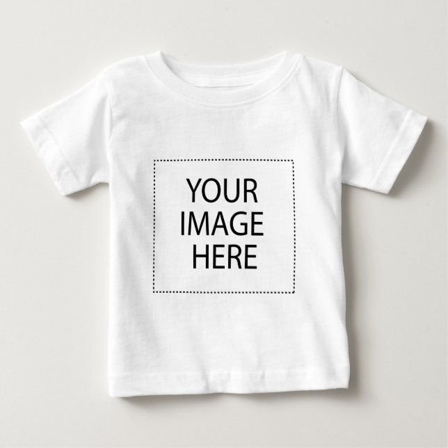 Camiseta De Bebé Personalizado personalizado de su propia foto (Anverso)