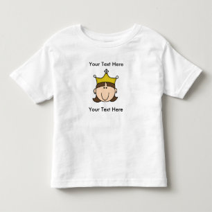 Camiseta De Bebé PERSONALIZADO PRINCES BROWN T-Shirt