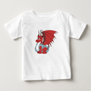 Camiseta De Bebé Personalizado Red Dragon