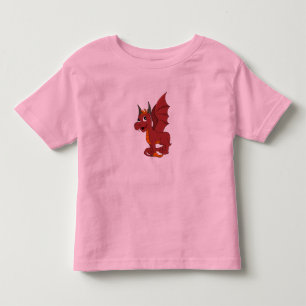 Camiseta De Bebé Personalizado Red Dragon