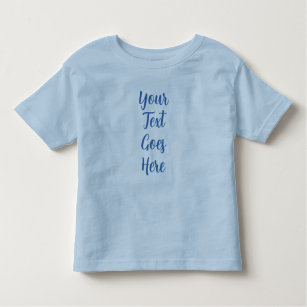 Camiseta De Bebé Personalizado Regalos Bebés Guión manuscrito Texto