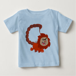 Camiseta De Bebé Personalizado sonriente, Manticore Baby T-Shirt