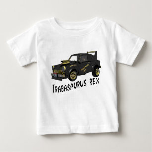 Camiseta De Bebé Personalizado Trabant Car de Alemania Oriental