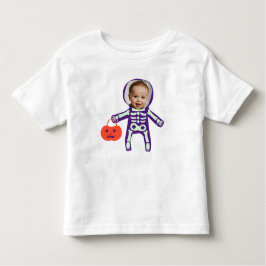 Camiseta De Bebé Personalizado truco fotográfico o tratar el esquel