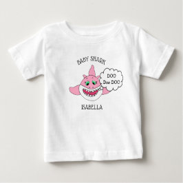 Camiseta De Bebé Personalizados Baby Shark Bebés