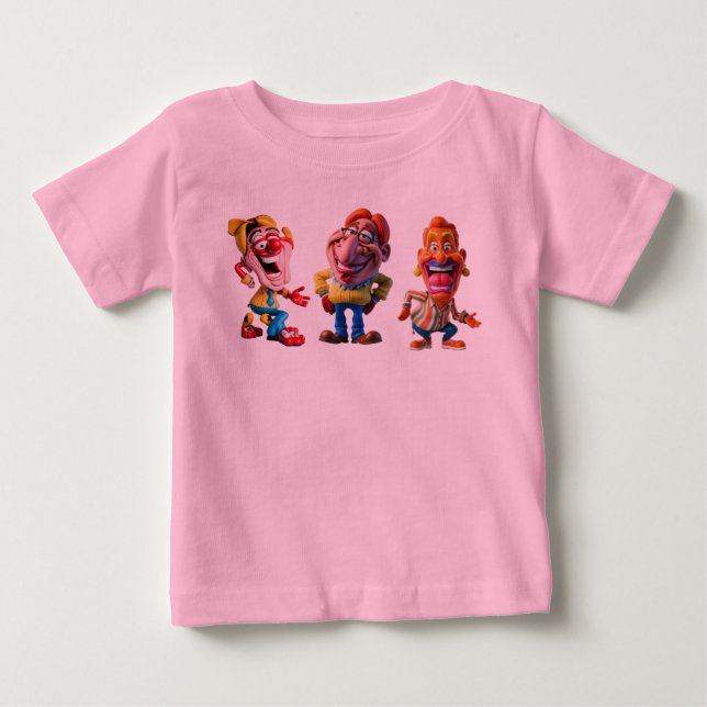 Camiseta De Bebé Personalizados divertidos (Anverso)