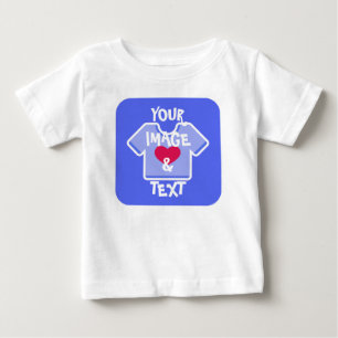 Camiseta De Bebé Personalizar De Plantilla Para Niños Trendy 2023 C